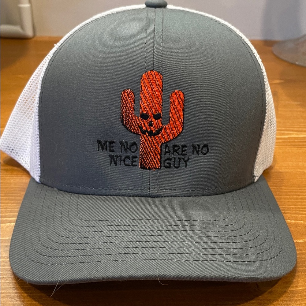 Phish Gray and White Cactus Embroidered Cap